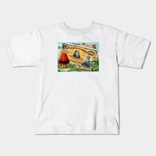 19th C. Brazilian Commerce and Culture Kids T-Shirt